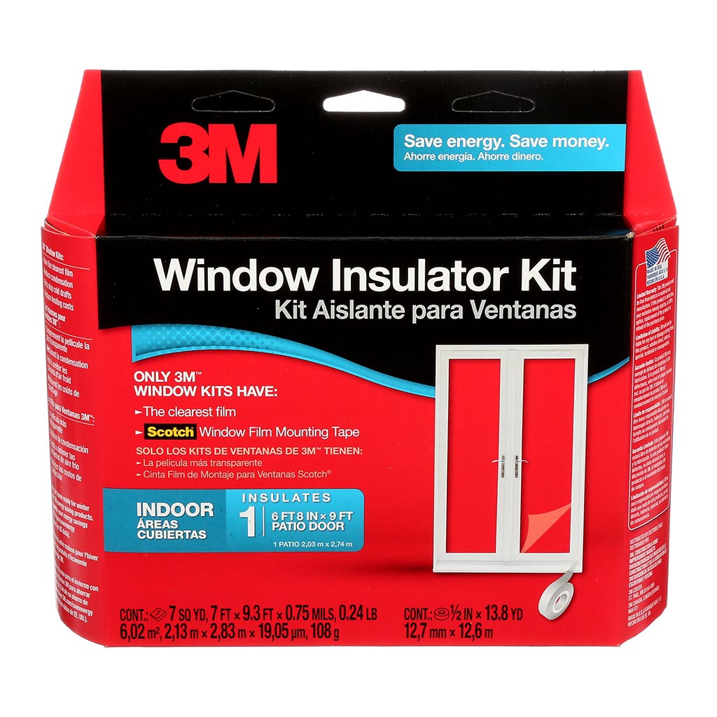 3M Window Insulator Kit for Patio Door 3M — Discount Office