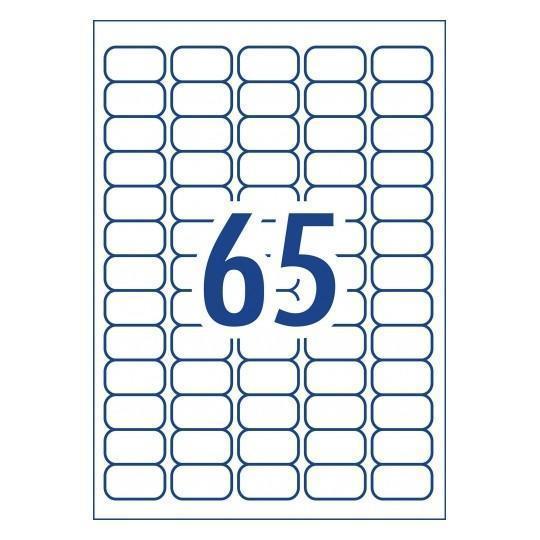 Avery J8651 Labels 65's x 50 Sheets Avery — Discount Office
