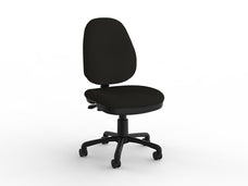 Evo 3 Lever Crown Fabric Highback Task Chair (Choice of Colours) Ebony KG_EVO3H__ASS_CNEB
