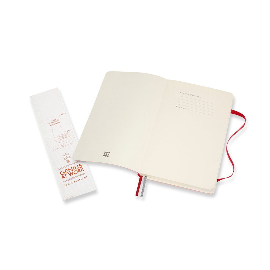 Moleskine Classic Notebook, 130mm x 210mm Large Size Expanded, Soft Co