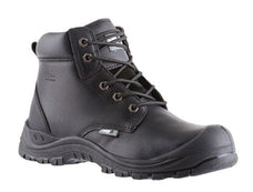 No8 Rutherford Lace Up Safety Boot Black - 4 1 Pair RMBOOTLRU4