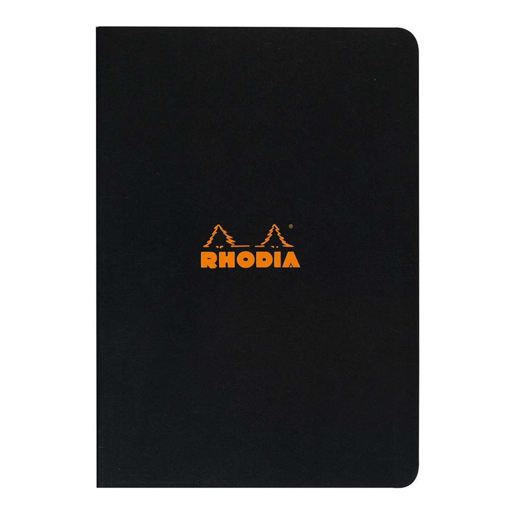 thumbnail image 2 of Rhodia Staplebound Notebook - Black, Lined, 8.25 X 11.75 Inches - R119169 2 of 6