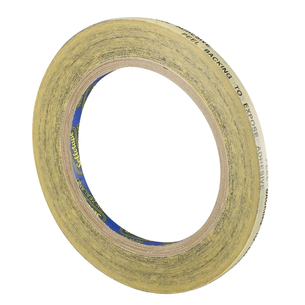 Nastro Biadesivo Sellotape Da 12 Mm X 33 Metri - Confezione Da 12 Rotoli, Trasparente, Per Uso Domestico E Professionale
