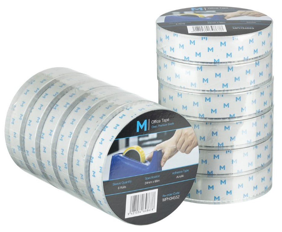 24 Pcs Transparent Tape With Dispenser, 0.7 In X 1000 In Repairing Ho 24 Pcs Transparent Tape With Dispenser, 0.7 In X 1000 In Repairing Ho
