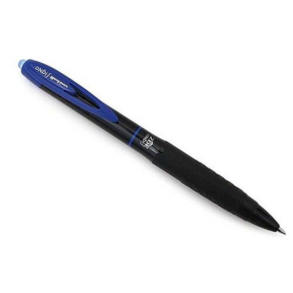 Uniball Signo 307 Retractable Gel Rollerball Pen, 0.5mm Blue UMN307