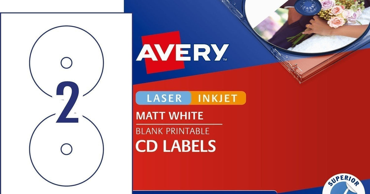 CD & DVD Labels, CD, DVD Stickers, Printable Labels for CDs & DVDs ...