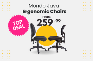 Buro Seating Mondo Java Ergonomic Mesh & Fabric Office Chairs On Sale