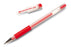 Pentel K116 Hybrid Gel Grip Roller Pen 0.6mm Red - Pack of 12