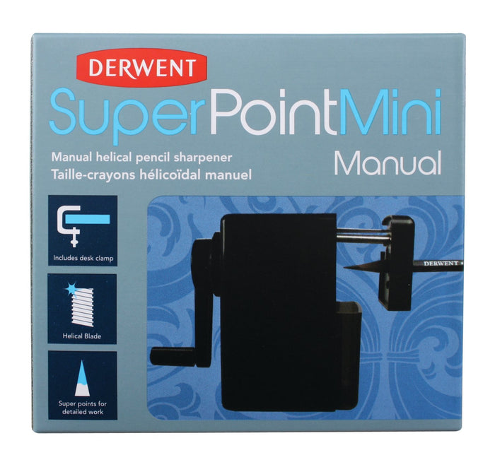 Derwent Super Point Manual Desk Helical Pencil Sharpener