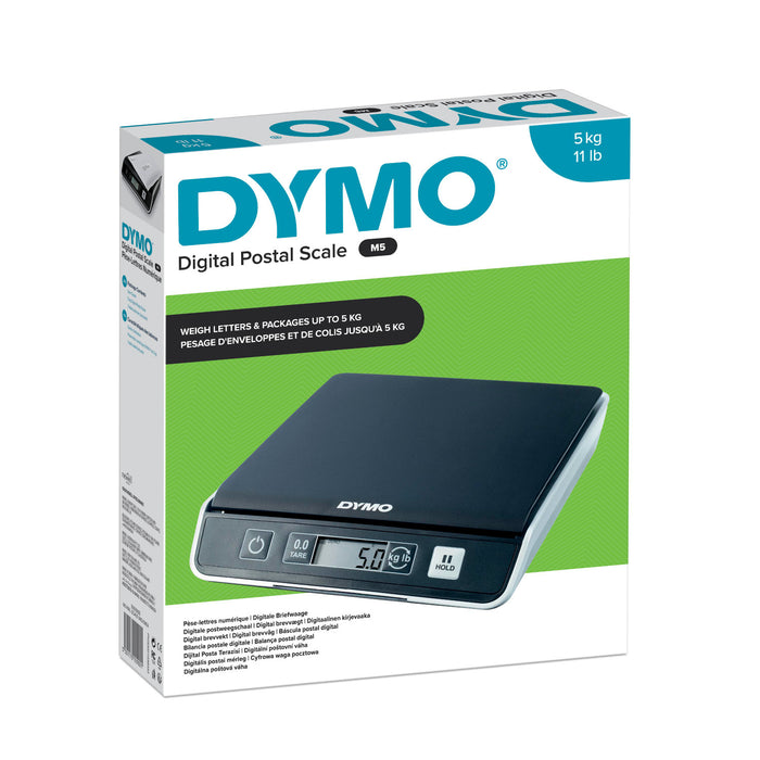 Dymo M5 (S0929000) Digital USB Postal Scales Up To 5kg Capacity