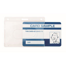 Kevron ID1013 ID Card Holder Clear 25's Pack