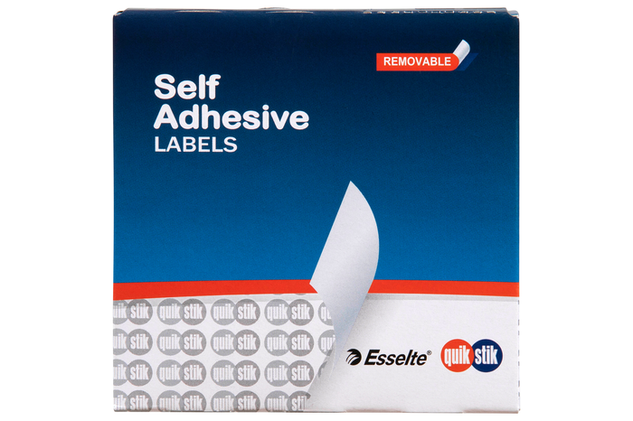 Quikstik Green Circular Labels 14mm