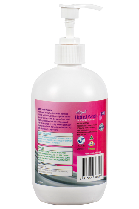 Northfork Low Scented Liquid Hand Wash 500ml x 12's pack