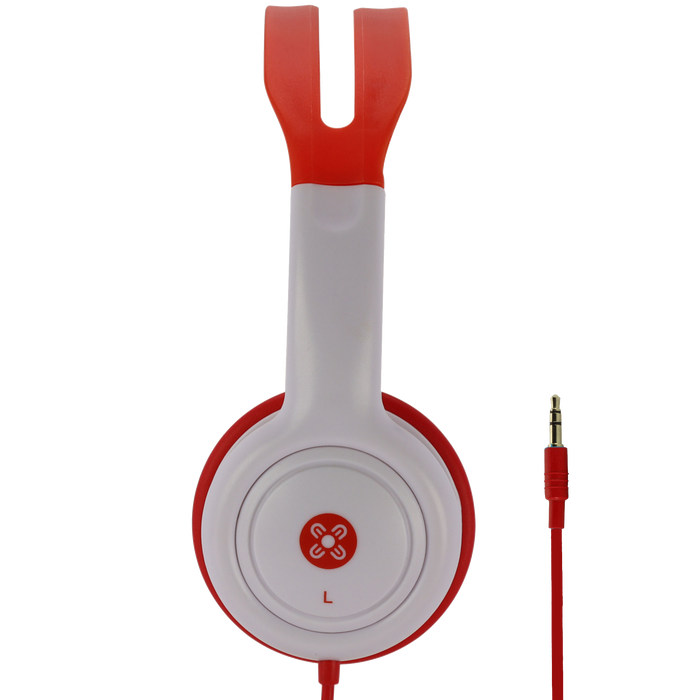 Moki Volume Limited Headphones for Kids - Red