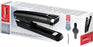 Maped Essentials Stapler, 25 Sheet, Black, Full Strip