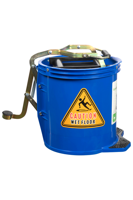 CleanLink 16L Heavy Duty Mop Bucket, Blue