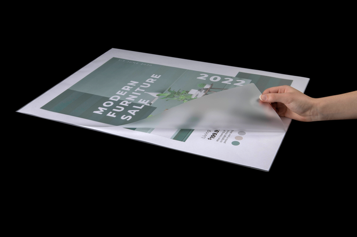 GBC A2 Gloss Laminating Pouch, 80 Micron, Gloss, Pack of 100's