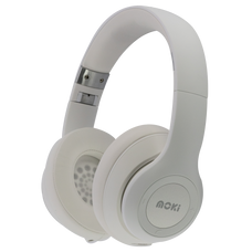 Moki Katana Wireless Bluetooth Headphones - White