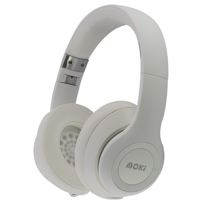 Moki Katana Wireless Bluetooth Headphones - White