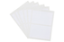 Quikstik Rectangle White Labels 48 x 75mm