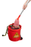 CleanLink 16L Heavy Duty Mop Bucket, Red