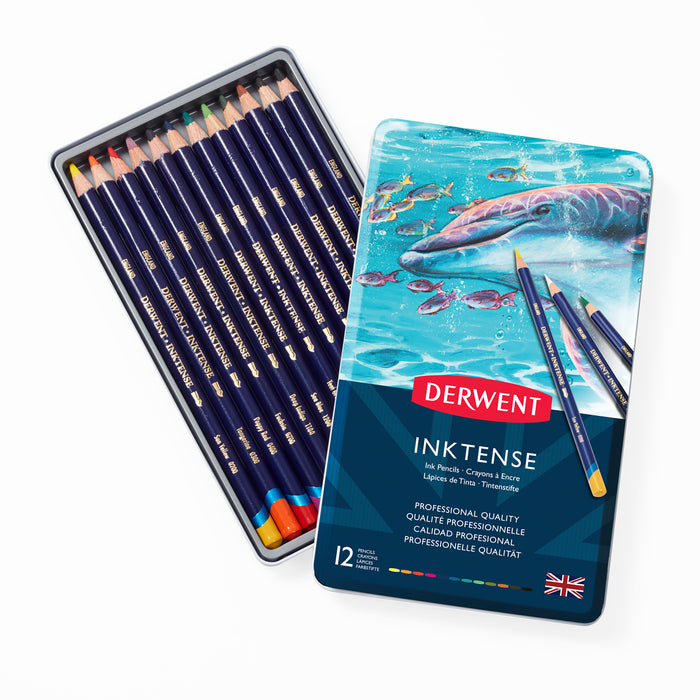 Derwent Inktense Watercolour Pencil 12's (0700928)