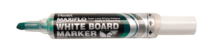 Pentel Maxiflo Whiteboard Marker Chisel Tip Green