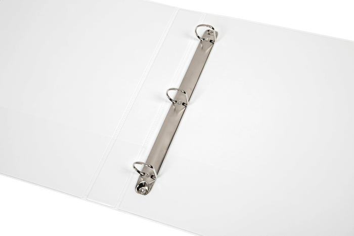 Marbig A4 3/25 Clearview Insert Cover Ringbinder, 3 D Ring - White