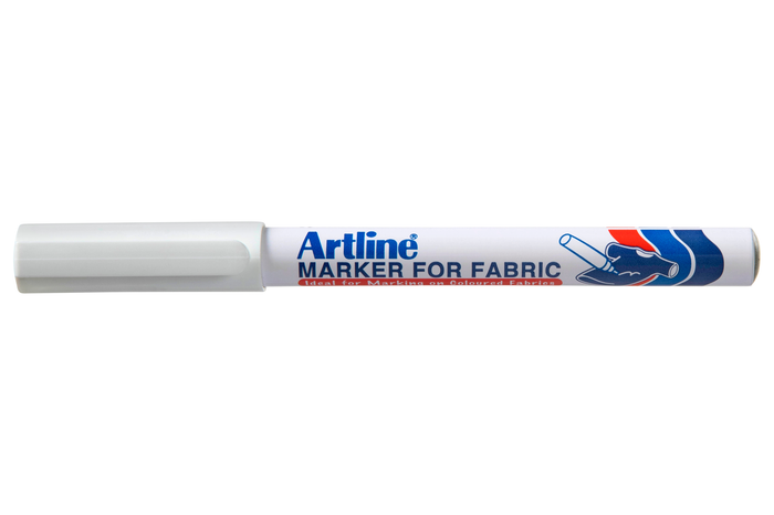 Artline 750 Laundry Marker 1.2mm Line Width - White x 12's pack