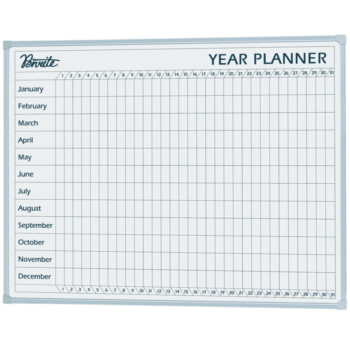 Quartet Penrite Year Planner Board 900 x 1200mm | Other Boards ...