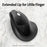 Kensington Pro Fit Vertical Wireless Mouse - Black