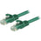 1.5 m CAT6 Cable - Green CAT6 Patch Cord - Snagless RJ45 Connectors - 24 AWG Copper Wire - Ethernet - ETL (N6PATC150CMGN) IM4831050