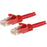 1.5 m CAT6 Cable - Red CAT6 Patch Cord - Snagless RJ45 Connectors - 24 AWG Copper Wire - Ethernet - ETL (N6PATC150CMRD) IM4831052