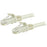 1.5 m CAT6 Cable - White CAT6 Patch Cord - Snagless RJ45 Connectors - 24 AWG Copper Wire - Ethernet - ETL (N6PATC150CMWH) IM4833286