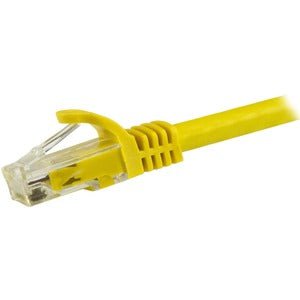 1.5 m CAT6 Cable - Yellow CAT6 Patch Cord - Snagless RJ45 Connectors - 24 AWG Copper Wire - Ethernet - ETL (N6PATC150CMYL) IM4831053