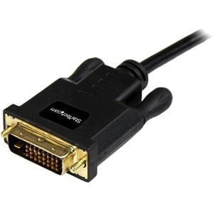 10 ft Mini DisplayPort to DVI Adapter Converter Cable - 10 foot Mini DP to DVI Video Adapter Converter - MDP to DVI Cable for Mac or PC 1920x1200 - Black IM2465238