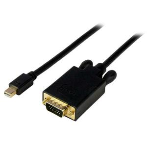 10 ft Mini DisplayPort to VGA Active Adapter Converter Cable - 15 foot mDP to VGA Video Adapter Converter - Mini DP to VGA Cable for Mac or PC 1920x1200 - Black IM2487326