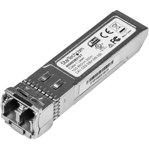 10 Gigabit Fiber SFP+ Transceiver Module - HP 455883-B21 Compatible - MM LC w/ DDM - 300 m (984 ft.) - 10GBase-SR Mini-GBIC w/ Lifetime Warranty - MSA Compliant - Gb Fiber MM SFP+ IM3517188