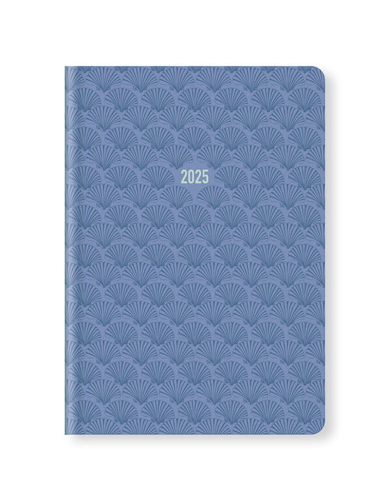 2025 Letts of London A5 Diary, By The Sea, Week To View, Ocean, 156mm x 217mm x 18mm