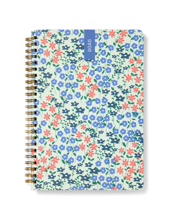 2025 Letts of London A5 Diary, Spring Balley, Week To View, Mint, 156mm x 217mm x 18mm