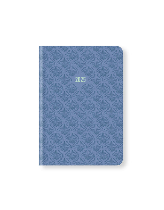 2025 Letts of London A6 Diary, By The Sea, Week To View, Ocean, 112mm x 156mm x 18mm