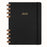 2025 Moleskine 12 Month Spiral Bound Planner, Hard Cover, 190mm x 250mm, Black