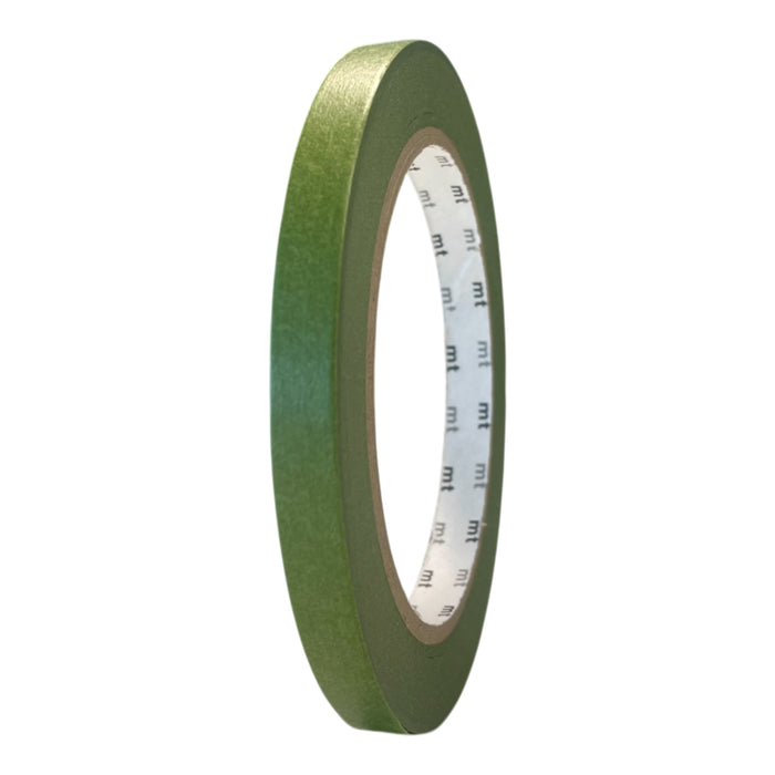 MT Sealer Washi Bag Sealer Tape, 9mm x 50mt, Green, 10 Rolls