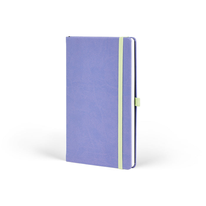 Castelli Kaleido Ruled Notebook, Iris, 130mm x 210mm