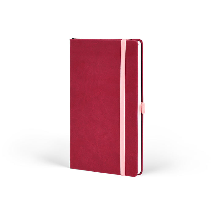 Castelli Kaleido Ruled Notebook, Ruby, 130mm x 210mm