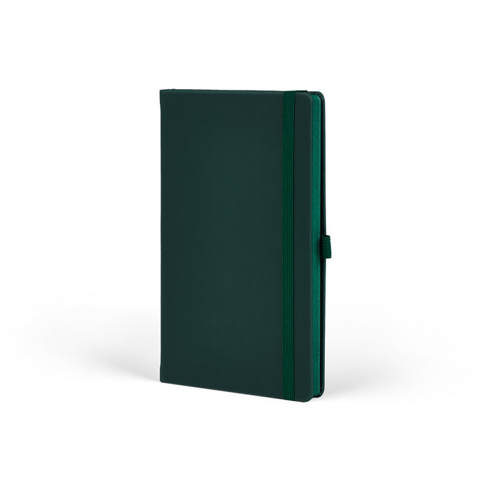 Castelli All Colour Ruled Notebook, Green, 130mm x 210mm