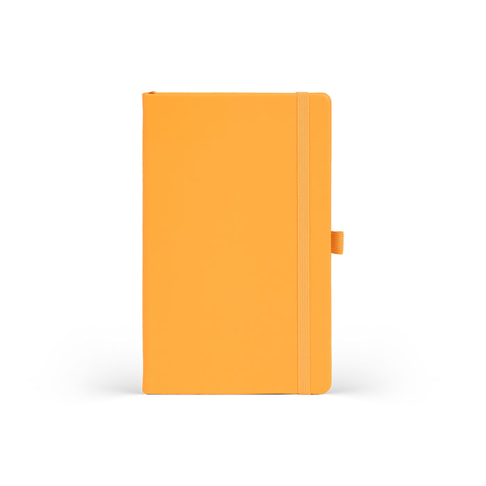 Castelli All Colour Ruled Notebook, Yellow, 130mm x 210mm