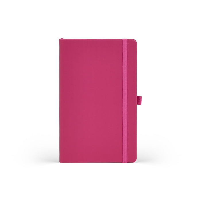 Castelli All Colour Ruled Notebook, Fuchsia, 130mm x 210mm