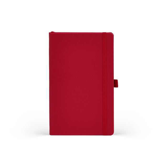 Castelli All Colour Ruled Notebook, Red, 130mm x 210mm