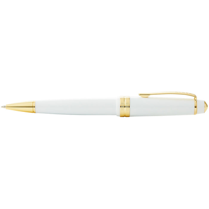 Cross Bailey Light Polished White Resin and Gold Tone Ballpoint Pen